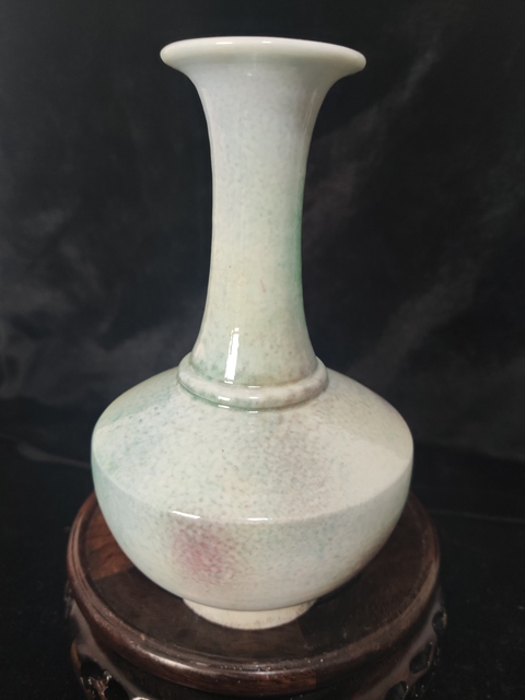 古玩陶瓷吹釉瓶拍賣，當前價格7000元