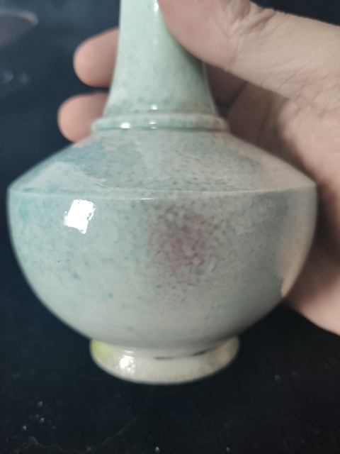 古玩陶瓷吹釉瓶拍賣，當前價格7000元