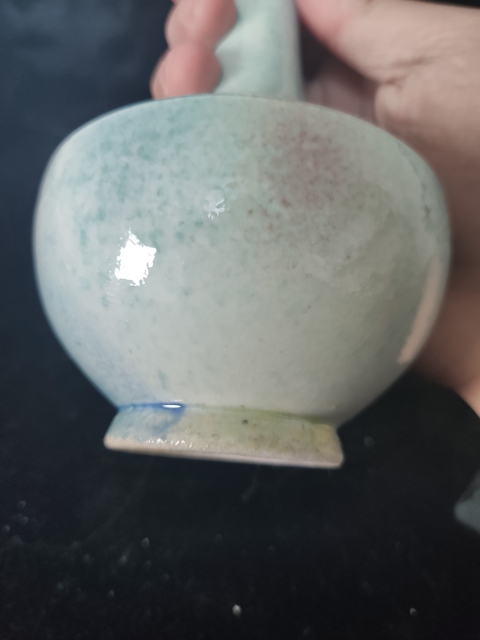 古玩陶瓷吹釉瓶拍賣，當前價格7000元