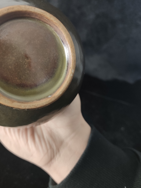 古玩陶瓷茶葉末釉瓶拍賣，當前價格7000元