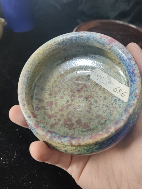 古玩陶瓷吹彩洗拍賣，當前價格6000元