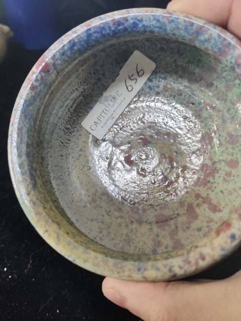 古玩陶瓷吹彩洗拍賣，當前價格6000元