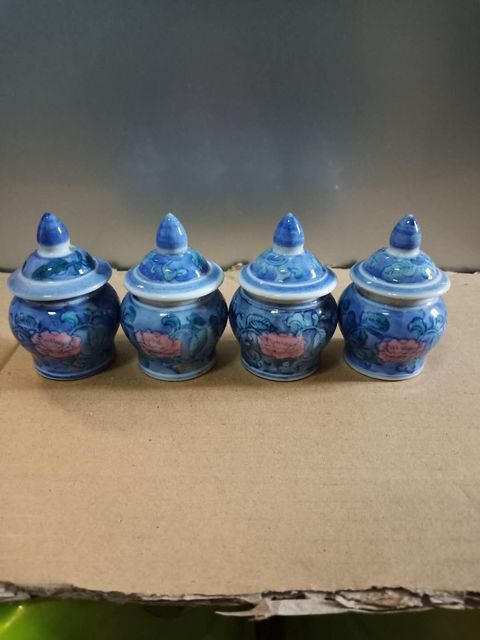 古玩陶瓷蓋罐拍賣，當前價格200元