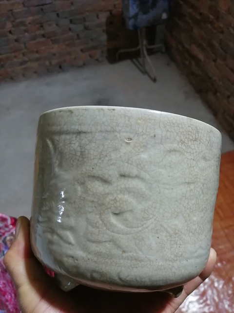 古玩陶瓷筒式爐拍賣，當前價格5800元