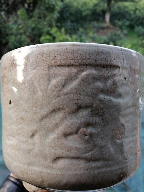 古玩陶瓷筒式爐拍賣，當前價格5800元