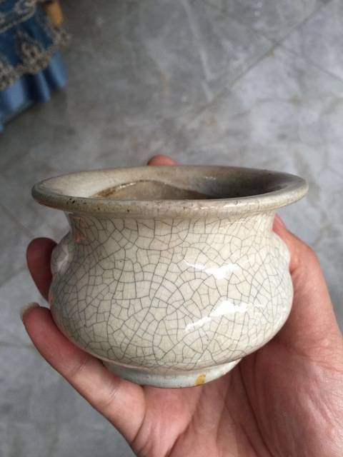 古玩陶瓷開片瓷爐拍賣，當前價格11800元