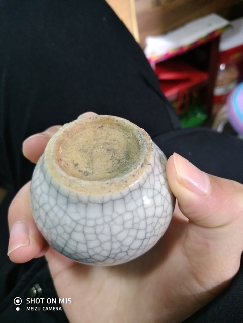 古玩陶瓷哥釉小罐拍賣，當前價格13800元