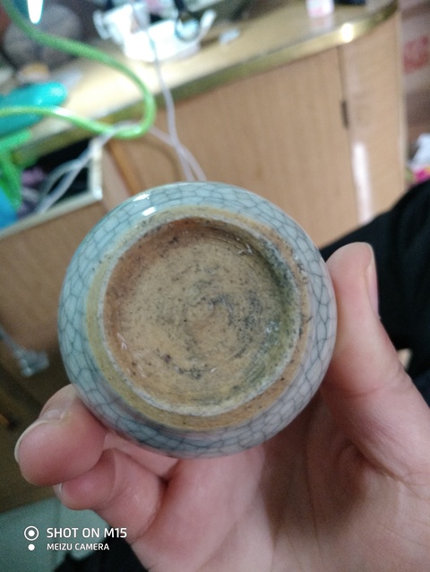 古玩陶瓷哥釉小罐拍賣，當前價格13800元