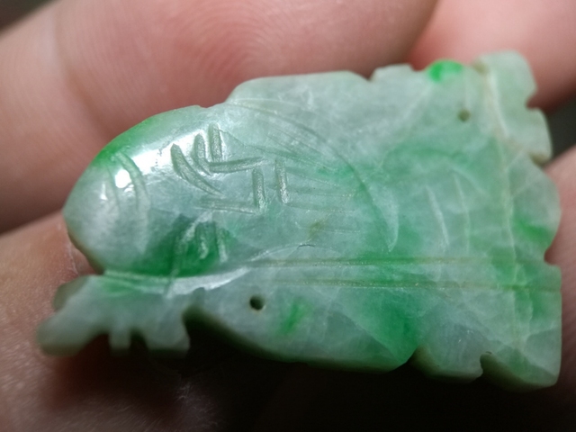 古玩玉器翠壽星拍賣，當前價格10500元