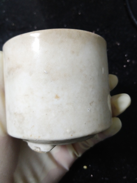 古玩陶瓷白釉香爐拍賣,當前價格800元