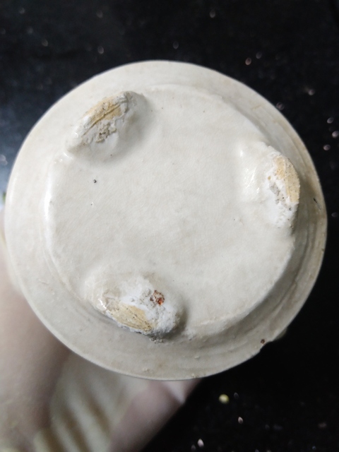 古玩陶瓷白釉香爐拍賣,當前價格800元