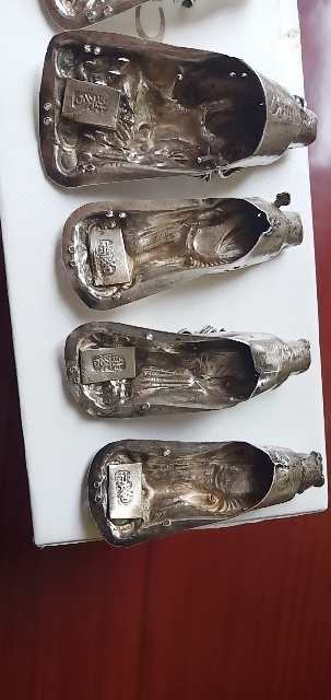 古玩雜項銀帽飾一套拍賣，當前價格10800元