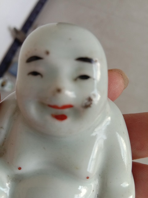 古玩陶瓷彌勒佛塑像拍賣，當(dāng)前價(jià)格7000元