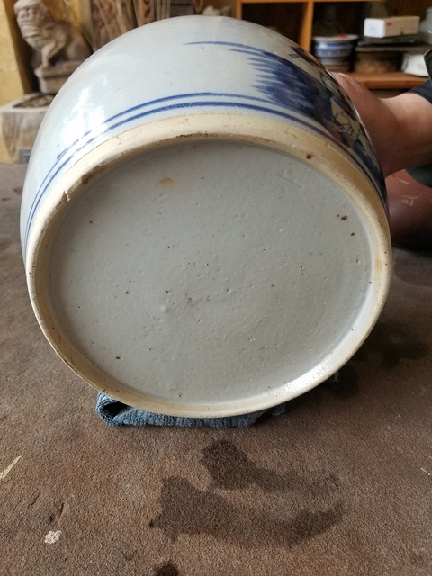 古玩陶瓷青花罐拍賣，當前價格6880元