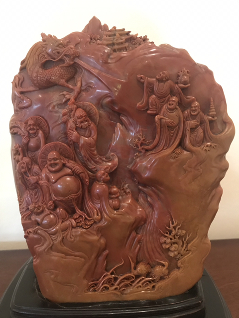 古玩雜項壽山石擺件拍賣，當前價格9000元