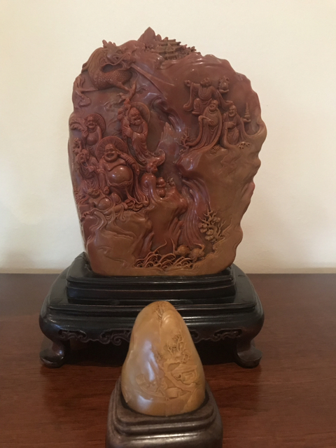 古玩雜項壽山石擺件拍賣，當前價格9000元