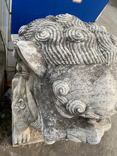 古玩雜項石獅拍賣，當前價格8888元