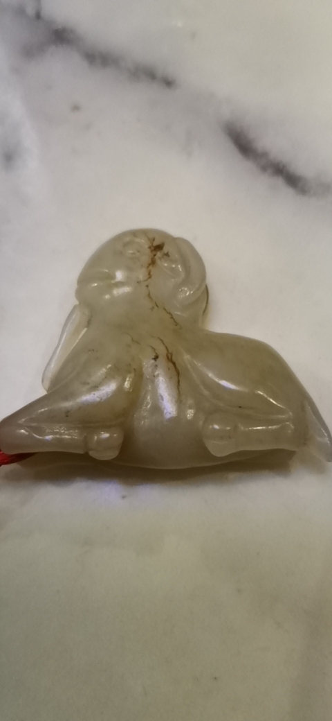 古玩玉器玉掛件拍賣(mài)，當(dāng)前價(jià)格7000元