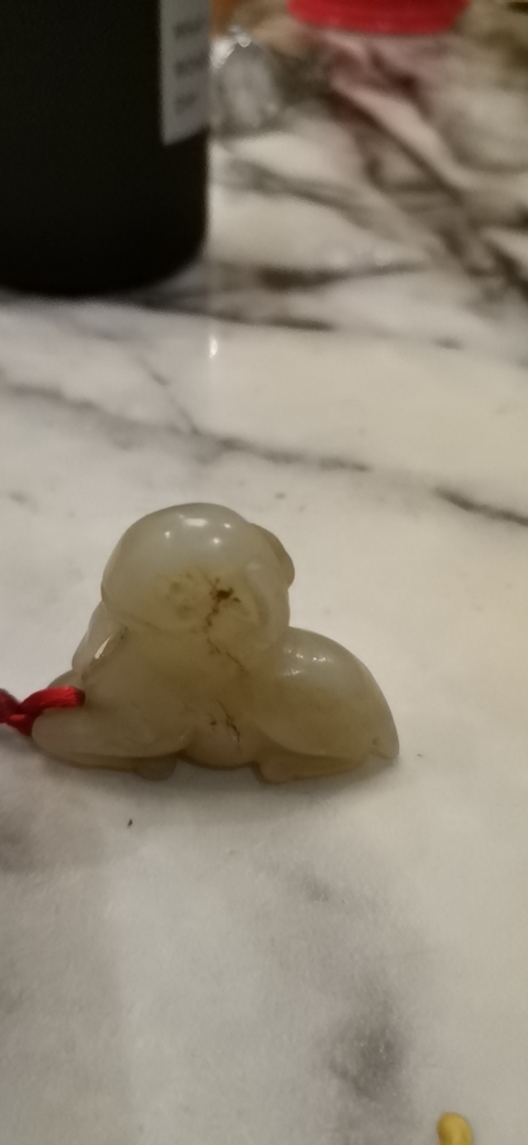 古玩玉器玉掛件拍賣(mài)，當(dāng)前價(jià)格7000元