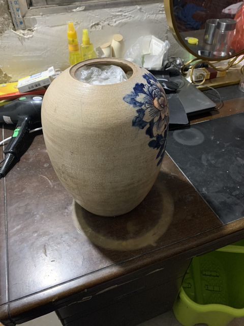 古玩陶瓷冬瓜罐拍賣，當前價格7000元