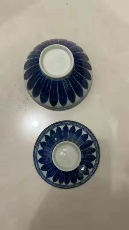 古玩陶瓷青花蓋碗拍賣，當前價格8800元