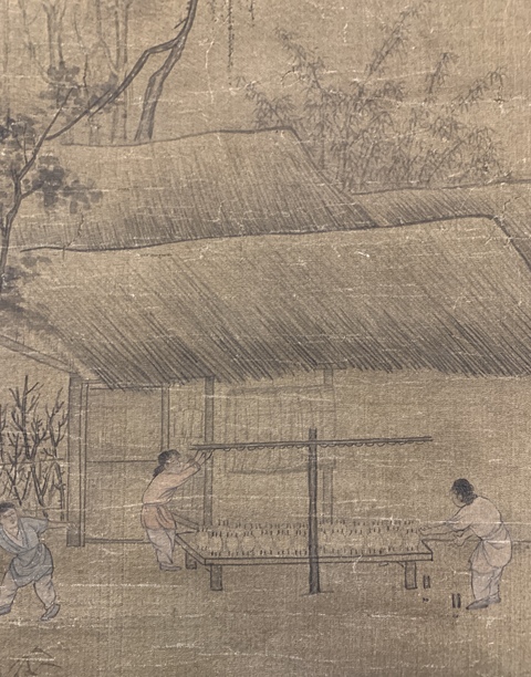 古玩字畫佚名山水人物拍賣，當(dāng)前價(jià)格11800元