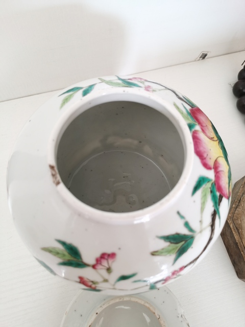 古玩陶瓷粉彩將軍罐拍賣，當前價格12000元