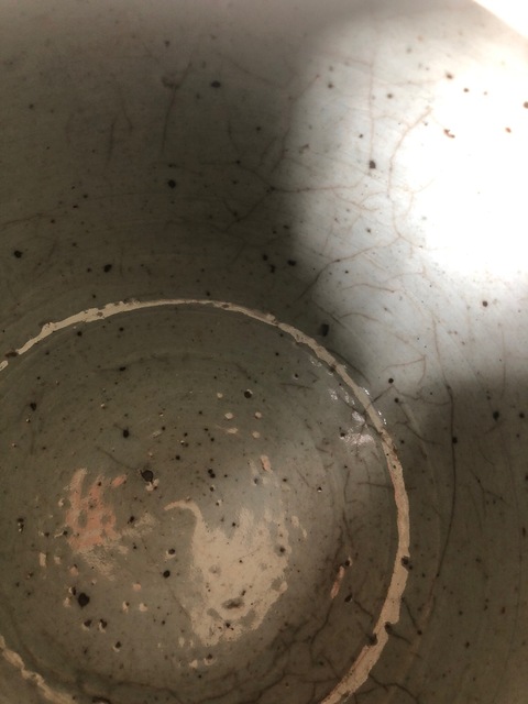 古玩陶瓷粉彩白菜紋西瓜罐拍賣，當前價格12880元