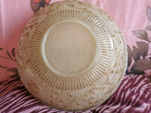 古玩玉器玉碗拍賣，當前價格5800元