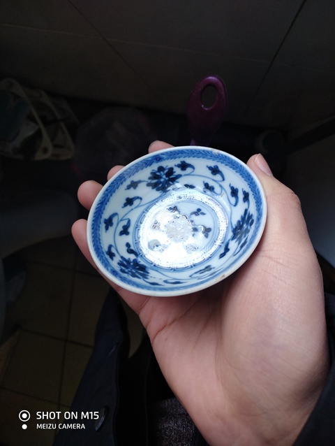 古玩陶瓷青花盤拍賣，當前價格7800元