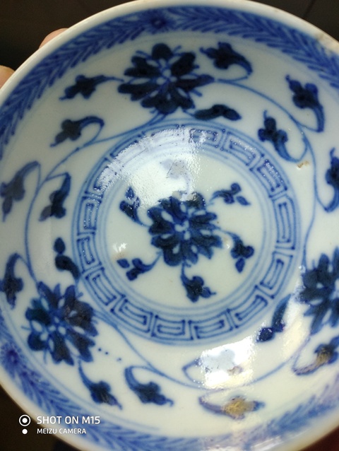 古玩陶瓷青花盤拍賣，當前價格7800元