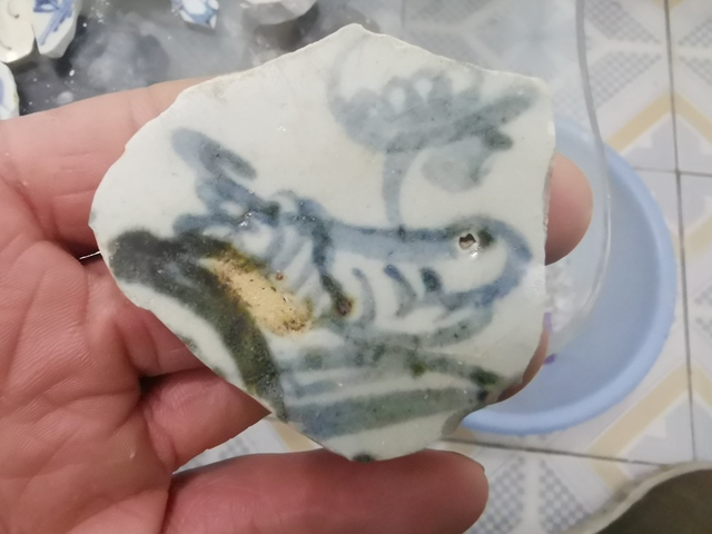 古玩陶瓷乳虎紋標本拍賣，當前價格4800元