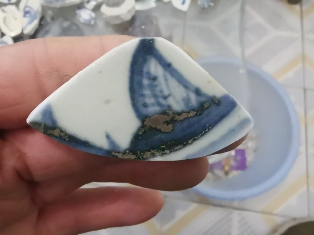 古玩陶瓷乳虎紋標本拍賣，當前價格4800元