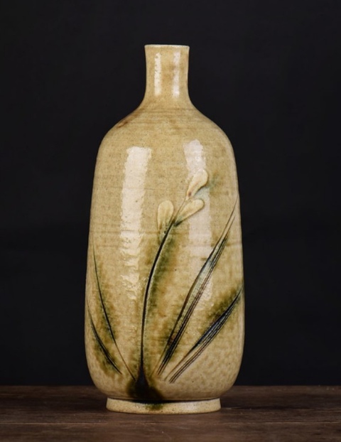 古玩陶瓷花卉紋瓶拍賣，當前價格13000元