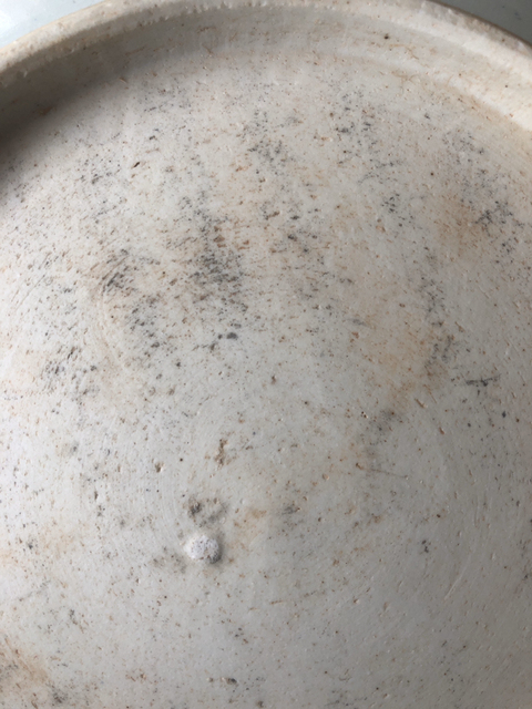 古玩陶瓷青花釉里紅魚藻紋盤拍賣，當前價格8000元