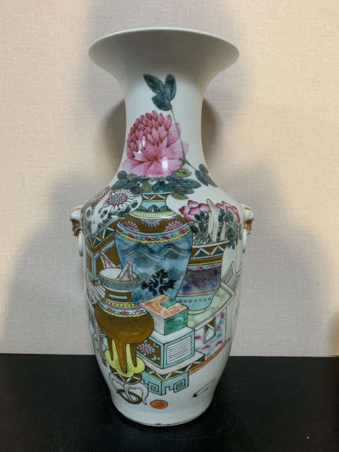 古玩陶瓷撇口瓶拍賣，當前價格10000元