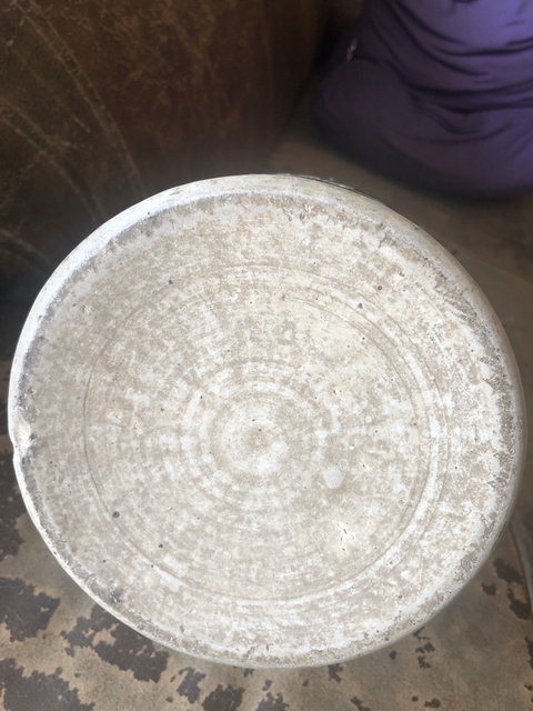 古玩陶瓷墨地素三彩瓶拍賣，當前價格13500元