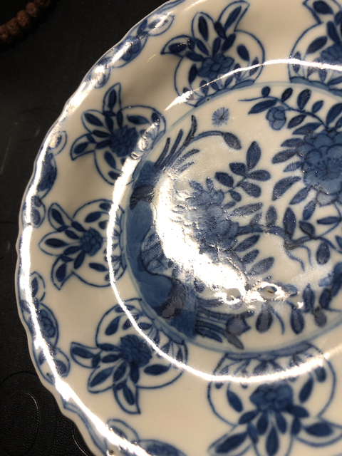 古玩陶瓷青花盤拍賣，當前價格13800元