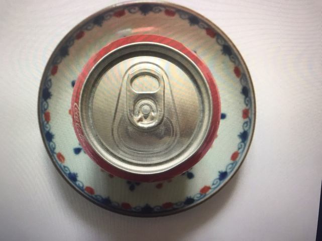 古玩陶瓷清早期青花礬紅彩折枝花卉紋小盤拍賣，當(dāng)前價(jià)格4000元