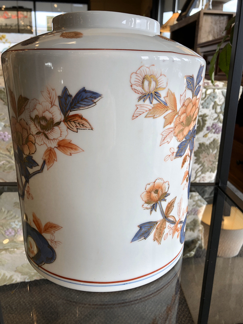 古玩陶瓷青花礬紅罐拍賣，當前價格4000元