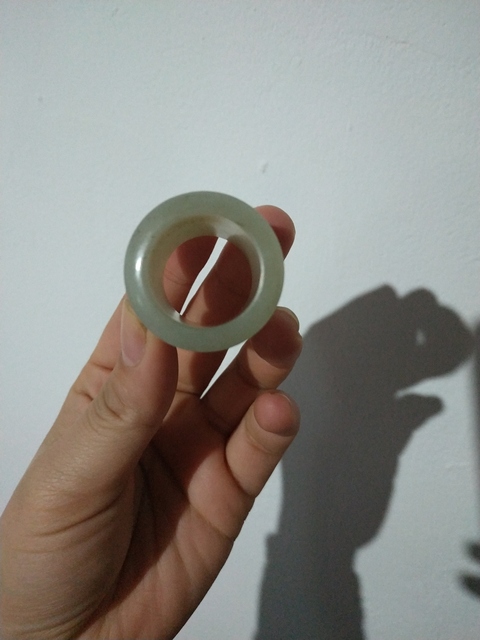 古玩玉器扳指拍賣，當前價格6000元