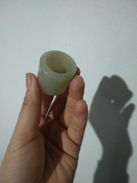 古玩玉器扳指拍賣，當前價格6000元