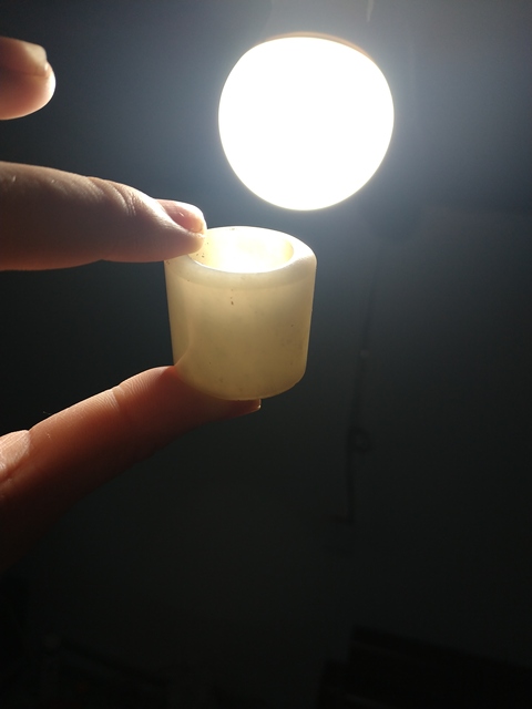 古玩玉器扳指拍賣，當前價格6000元