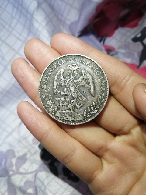 古玩錢(qián)幣墨西哥鷹洋拍賣(mài)，當(dāng)前價(jià)格6000元