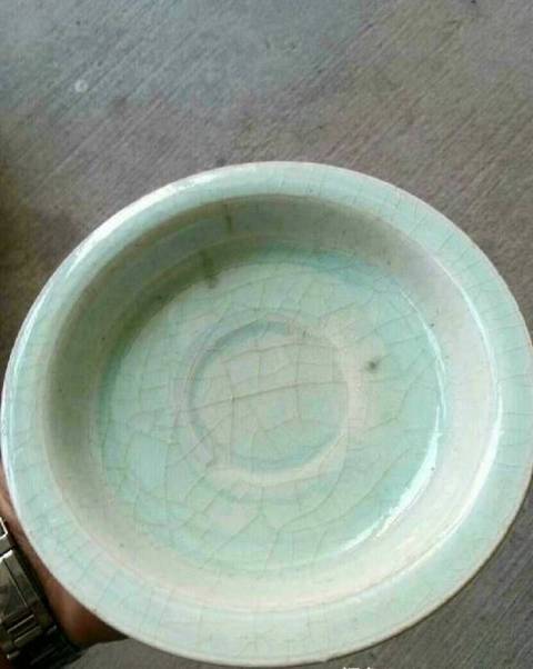 古玩陶瓷青瓷洗拍賣，當前價格3000元