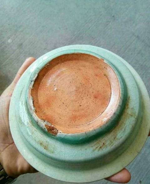 古玩陶瓷青瓷洗拍賣，當前價格3000元