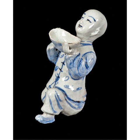 古玩陶瓷青花瓷塑拍賣，當前價格2000元