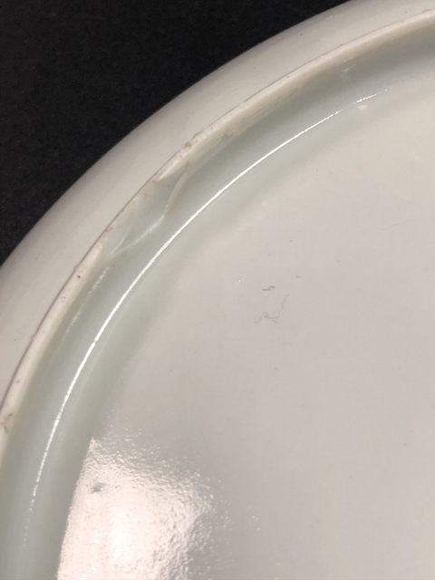 古玩陶瓷青花盤拍賣，當前價格12800元