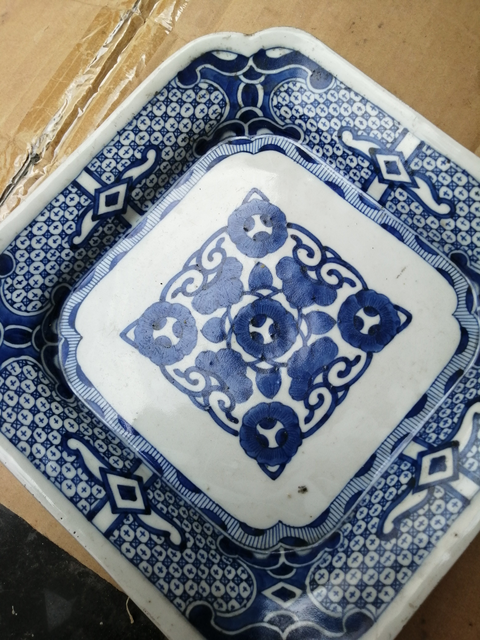 古玩陶瓷青花盤拍賣，當前價格11800元