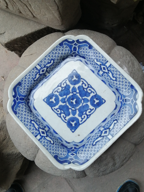 古玩陶瓷青花盤拍賣，當前價格11800元